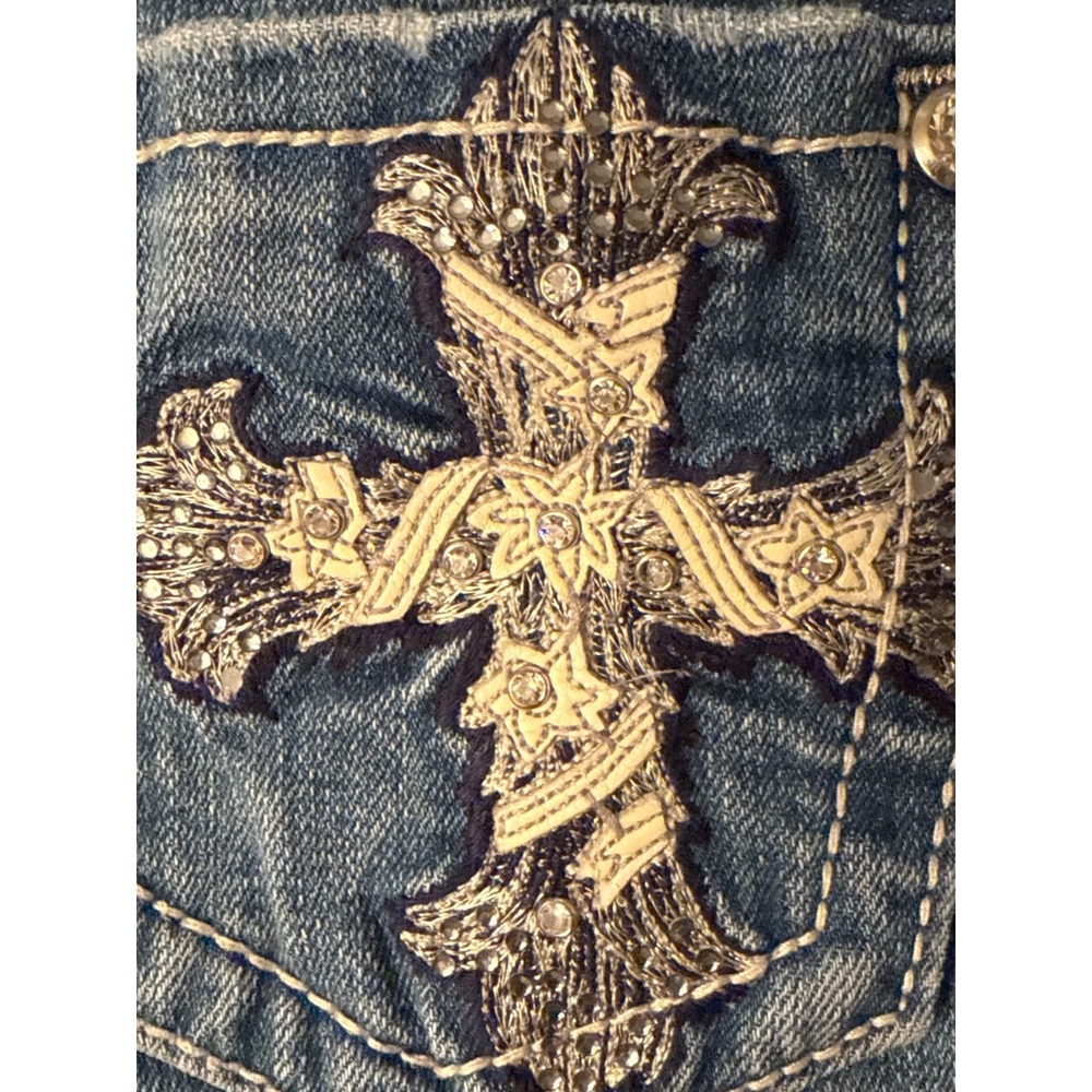 Miss Me Jeans Size 24 JE5445B2R Bootcut EXCELLENT CONDITION!! - Picture 11 of 16
